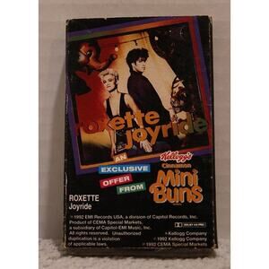 Roxette Crowded House Cassette Single Kelloggs Exclusive 1992 EMI Records